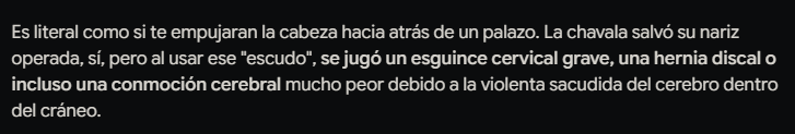 UVESITOOO's tweet photo. @Javiluuuu @javipazj_ Como que fue más peligroso el cómo iba Roro por proteger su nariz, date cuenta. https://t.co/te1bB88eiW
