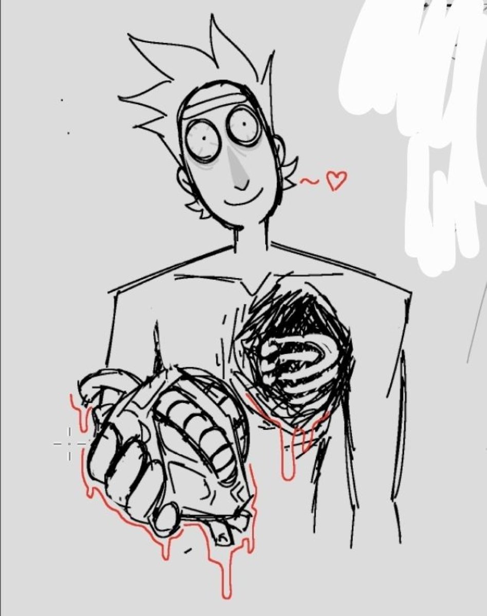 tcheks11's tweet photo. Want fries with that?
#gorewarning #rickprime https://t.co/LjMSPzv4a6