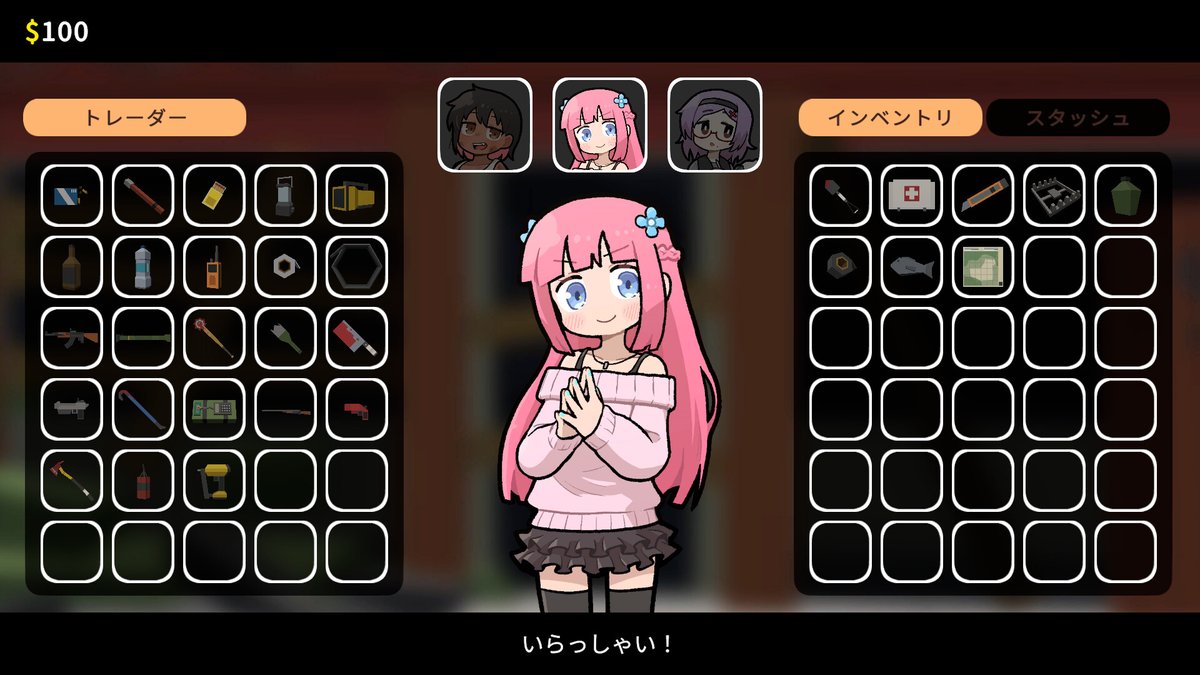 Indie_FreaksJP's tweet photo. 《日本語対応》怖いのは銃撃戦だけじゃない！？無人島サバイバルゲーム脱出シューター『限界サバイ部！』

友人の借金の”かた”に、サバイバルゲームへ強制参加！？他の参加者との遭遇戦を切り抜け、物資を集めよう。倒されれば全ロスト。食事やトイレも必要で、引き際を誤ればいろいろピンチに！？ https://t.co/bzOUZbXSHu