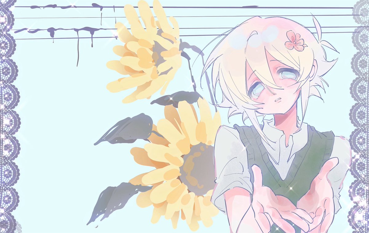 d5k44c's tweet photo. Basil~ 私心🌻☀️
#OMORI #OMORIFANART https://t.co/FLtwy3ALzw
