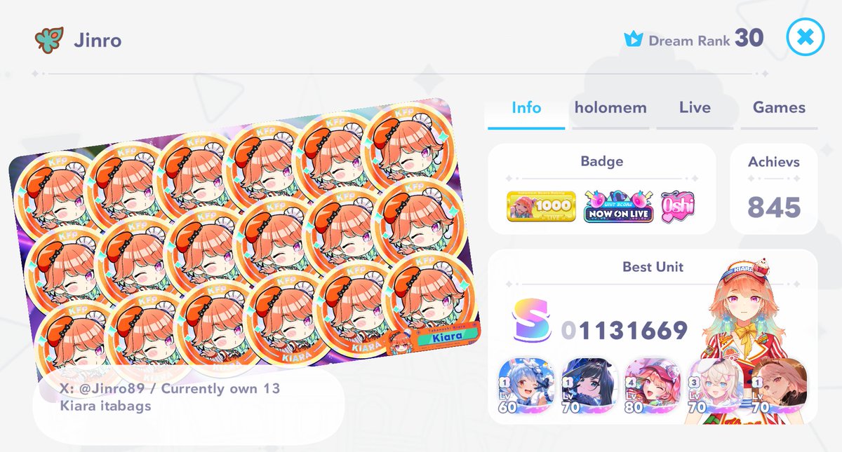 Jinro89's tweet photo. Just cause it is digital, that doesn't mean I can't build my ita-bag here as well~ 
#KFP #holodream https://t.co/10IcUFM4Gl