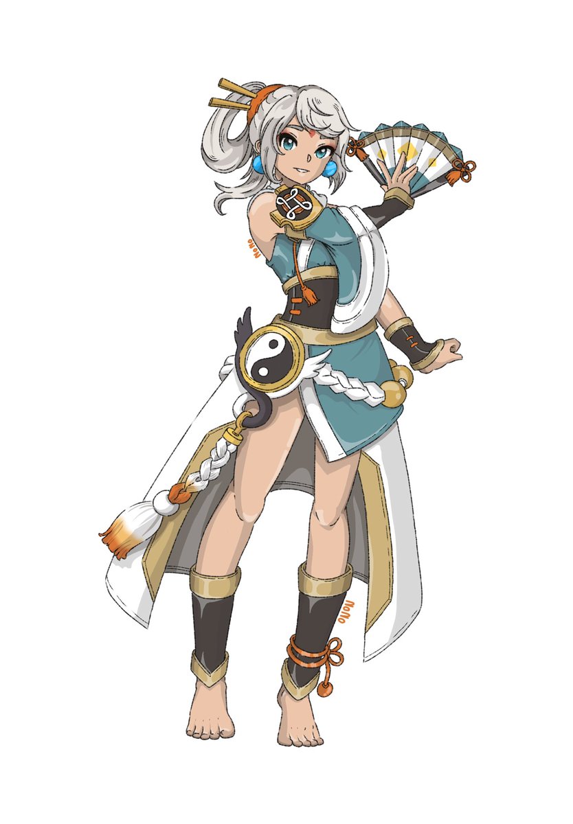 _nonoph's tweet photo. Name: Rin 
Race: Deity Reincarnate
Origin: Gaon Village
First Job: The Phoenix

#GrandChaseClassic
#illustration 
#art https://t.co/aOYVFaZb3A