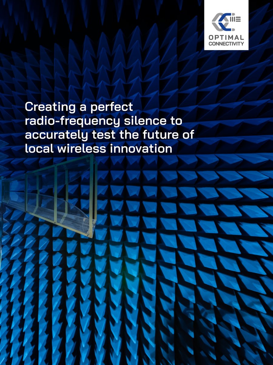 OC2MEofficial's tweet photo. #OPTIMALCONNECTIVITY houses the only commercially accessible Full Anechoic Chamber in the GCC, providing a completely isolated testing environment. πΈ
Contact our laboratory technicians directly at https://t.co/WaC4nAGvTy to request our chamber capability statement. π€
#OC2ME https://t.co/p2K1OxC9Of