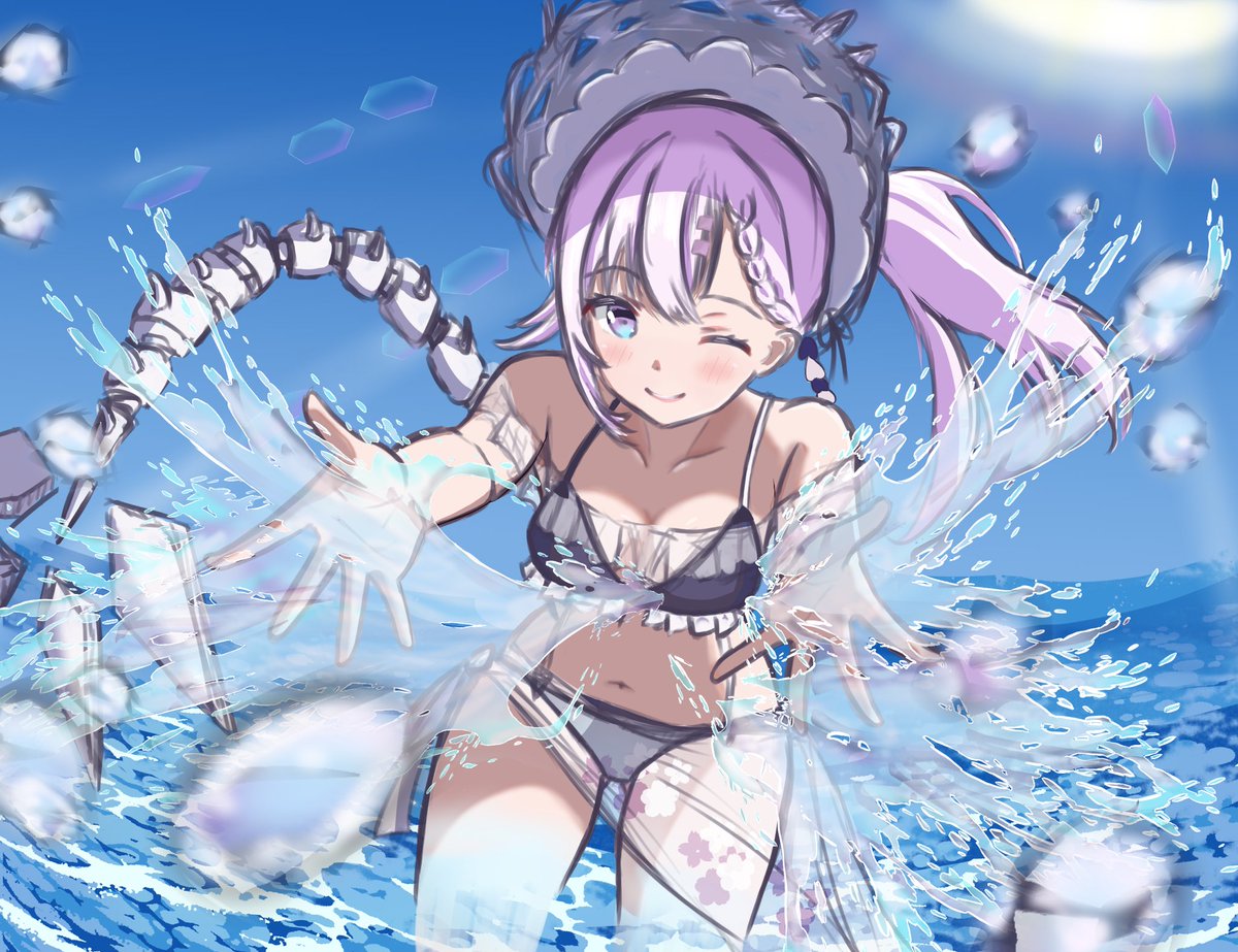 AL_watana_09's tweet photo. #ピノの自由帳 #カルロピノ

海で水遊び🥳 https://t.co/UsRxlvUkdi
