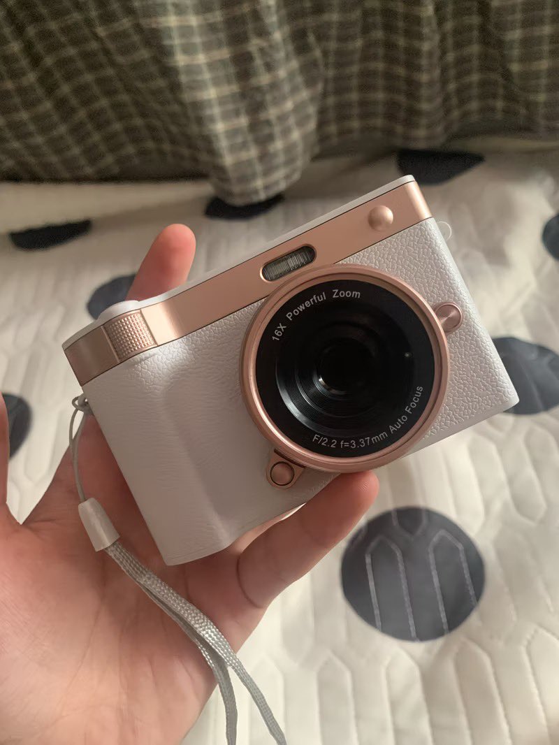 durableblue's tweet photo. pre order digital camera ⋆˙⟡🇨🇳

💰 230k dp 140k
⟢ bersih ina
⟢ avail color: pink, white, black

⟢ order DM / LINE

🚢 shipping by sea cargo (est 4-6 weeks)
📍 soc, jateng
𖾕𖾝꙼ᩚ𛲕𖾟 details on thread: 

t. digital camera digicam murah https://t.co/JvbmzRh4aY