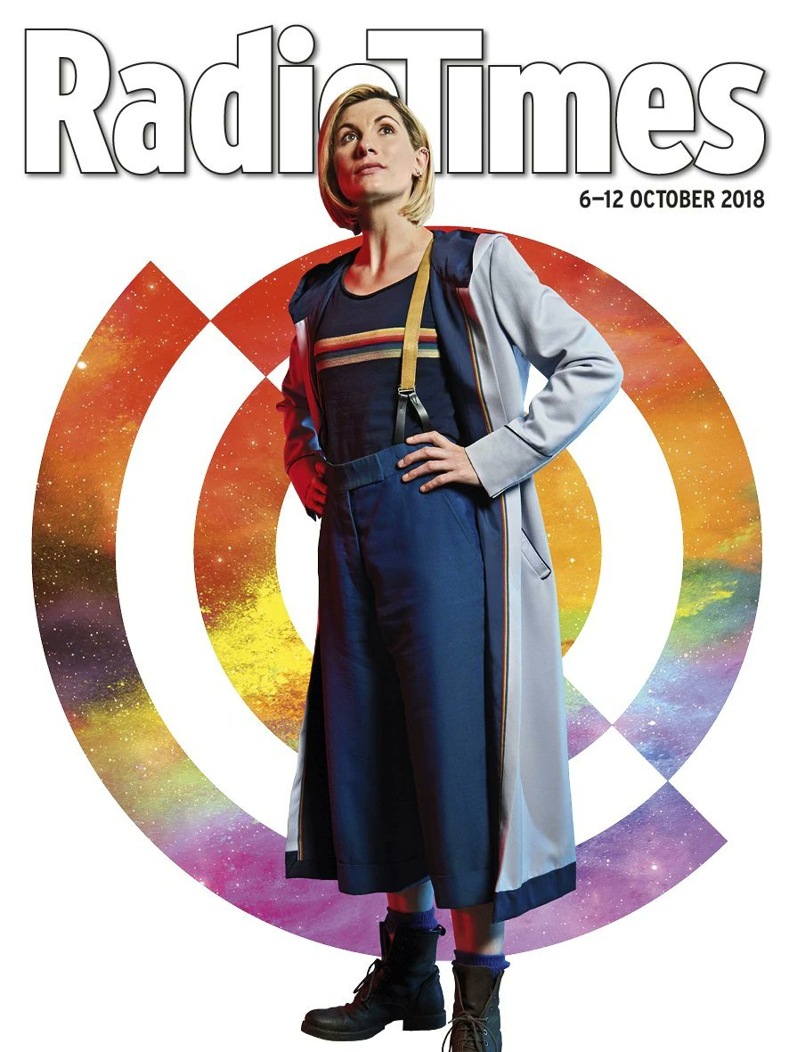 Praxeus_stan's tweet photo. #DailyRadioTimes -Day Seventy-Five

Another gorgeous textless cover for the start of the Whittaker era proper, sort of twinning with the Story of Doctor Who special DWM did at the time, letting the art speak for itself https://t.co/DR9unHTZQK