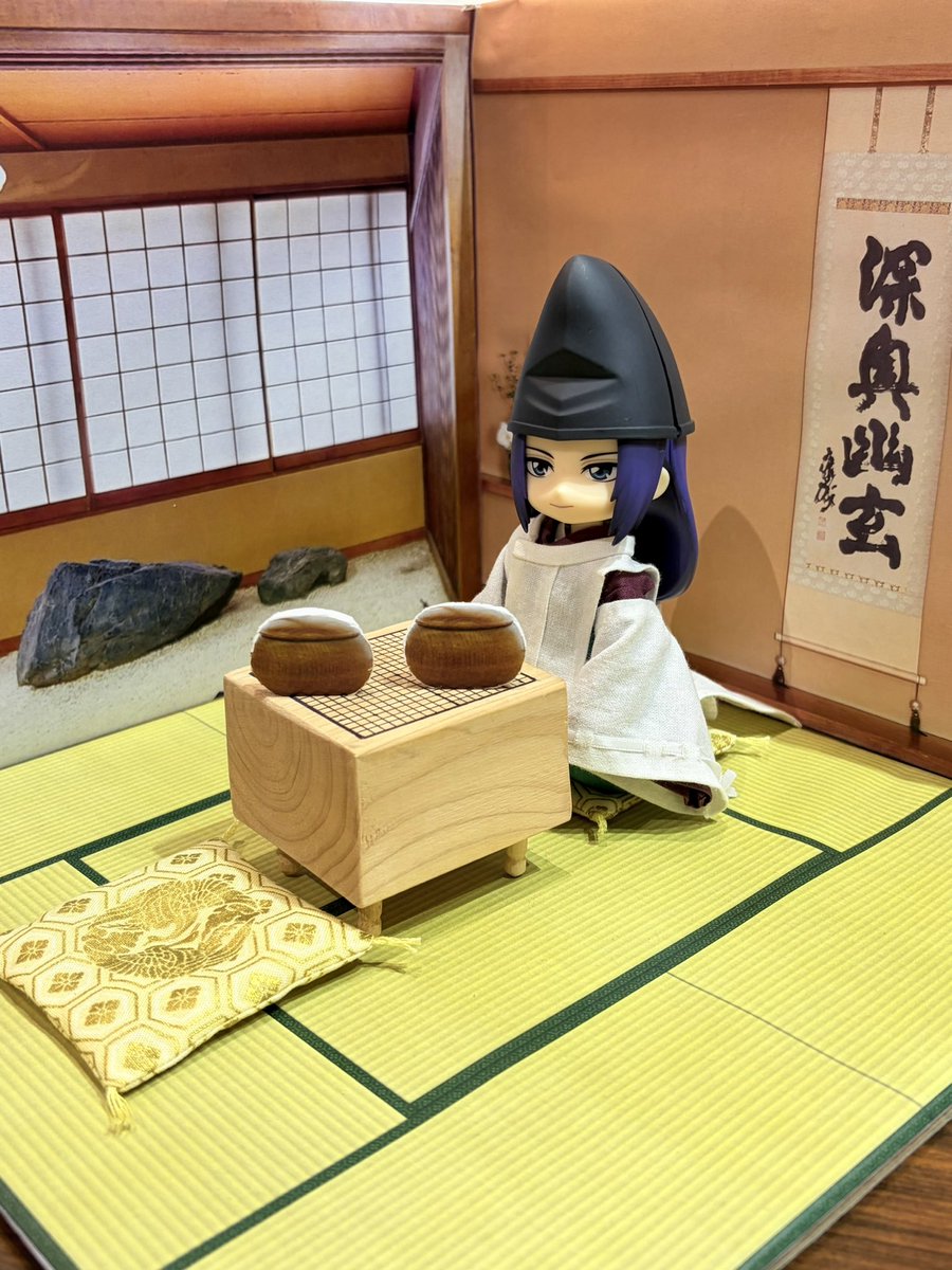 BaiyuriC's tweet photo. 本日は日本棋院で写真撮った、幽玄の間も参観できて嬉しかったです👏
#ヒカルの碁
#日本棋院 https://t.co/icM4ERVmSY