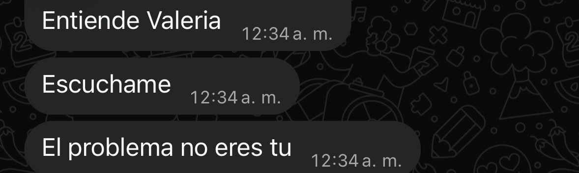 Valerihg127's tweet photo. No es tu culpa… https://t.co/kT0XsclddL
