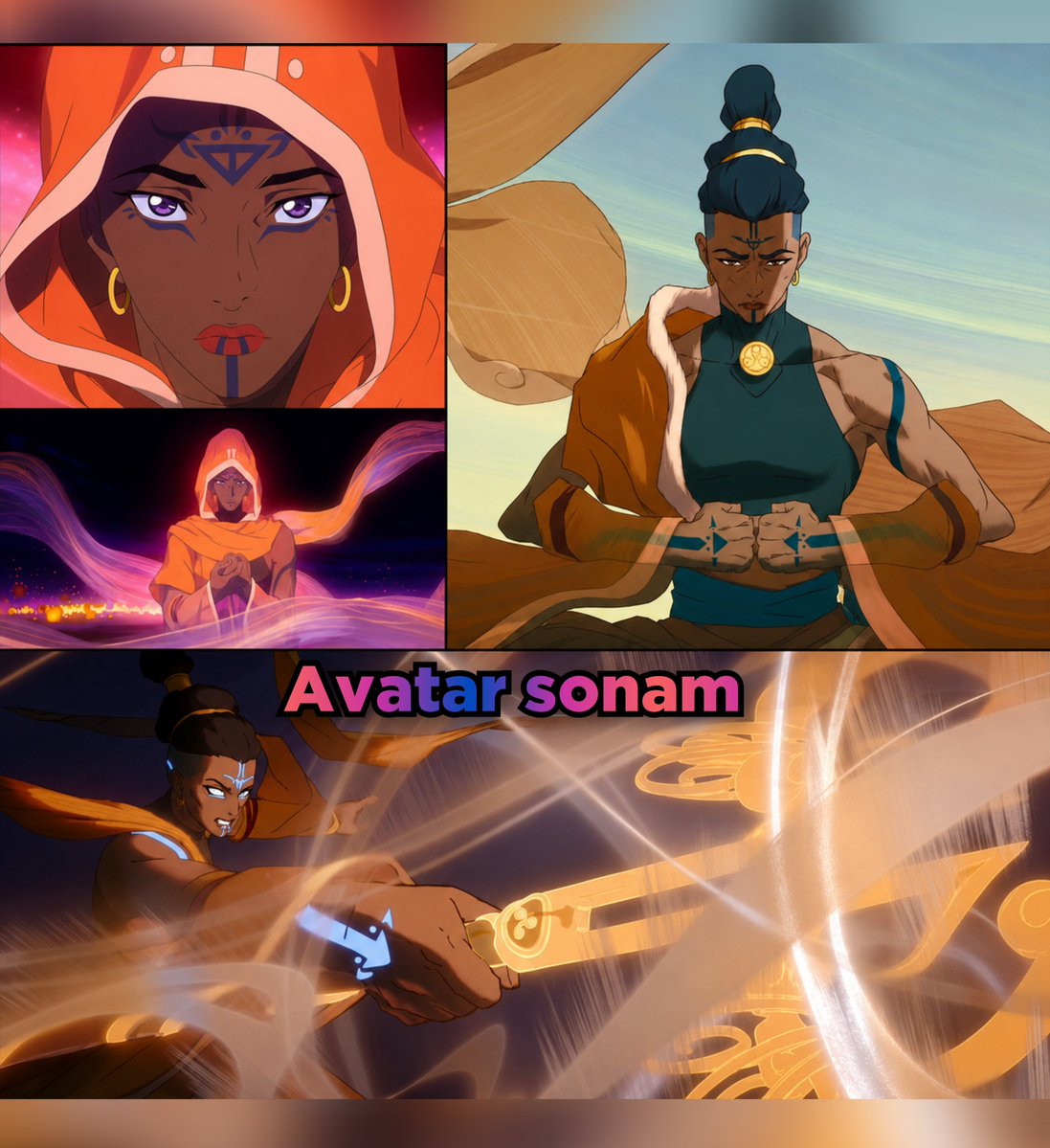 OP_senju's tweet photo. The first and the strongest Black female Avatar in history. 👑

Is she beautiful?😍 https://t.co/wnqR3VijTO