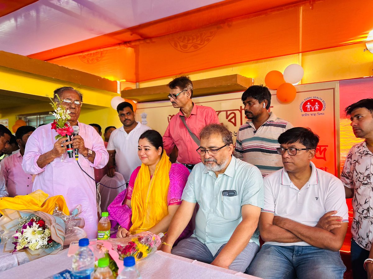 moumitabmisra's tweet photo. Honoured to be present at the inauguration of the Khudiram Pally Municipal Primary Health Centre, Burdwan.

This important initiative will bring quality healthcare closer to the people, improving access to essential medical services and fostering a healthier community. https://t.co/NdTmHD6J06