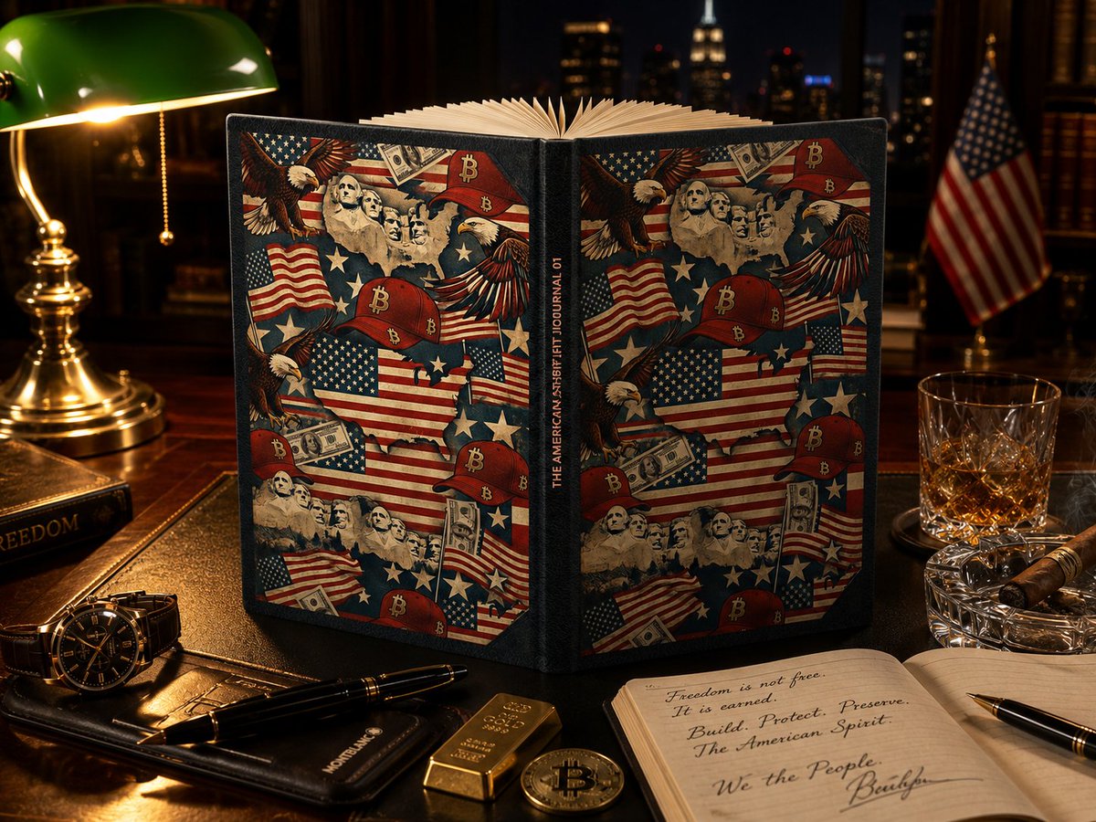 AnkDesignWriter's tweet photo. Eagles, flags, Mount Rushmore and Bitcoin. A bold patriotic journal for proud Americans who build, protect and preserve freedom. We The People
Link: https://t.co/1WEa4GH5Oj
#americanspirit #patriotic #usa #bitcoin #freedom #wethepeople #mountrushmore #baldeagle #americanjournal https://t.co/jrobkjTBMq