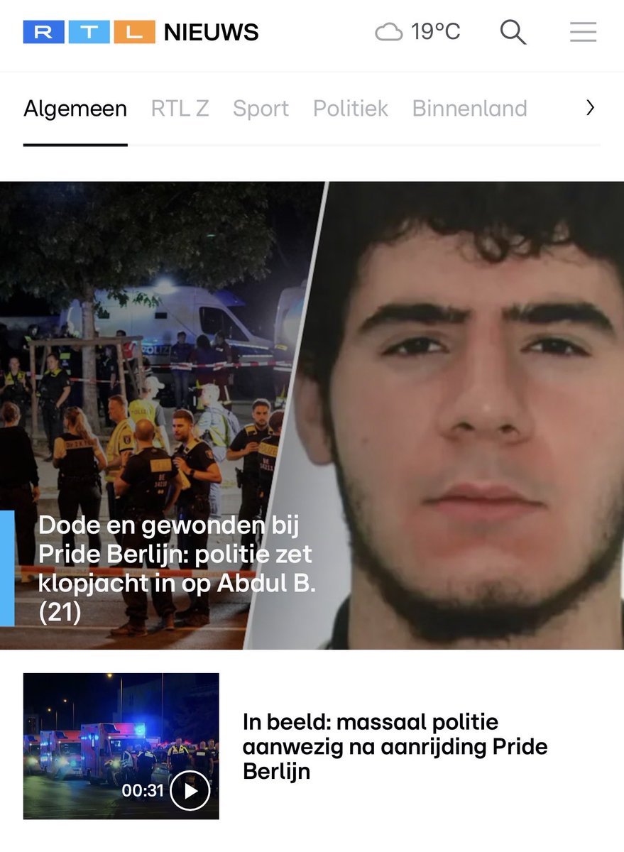 lammert's tweet photo. De Duitse politie gaat uit van een aanslag met terroristisch motief, NLe media noemen het ‘een aanrijding’. Dit is een aanval op een Pride. Het is geen ‘bestuurder’ of ‘bestelbus’ die dit deed maar een terrorist. Woorden doen er toe. https://t.co/7iEjy5ftQv