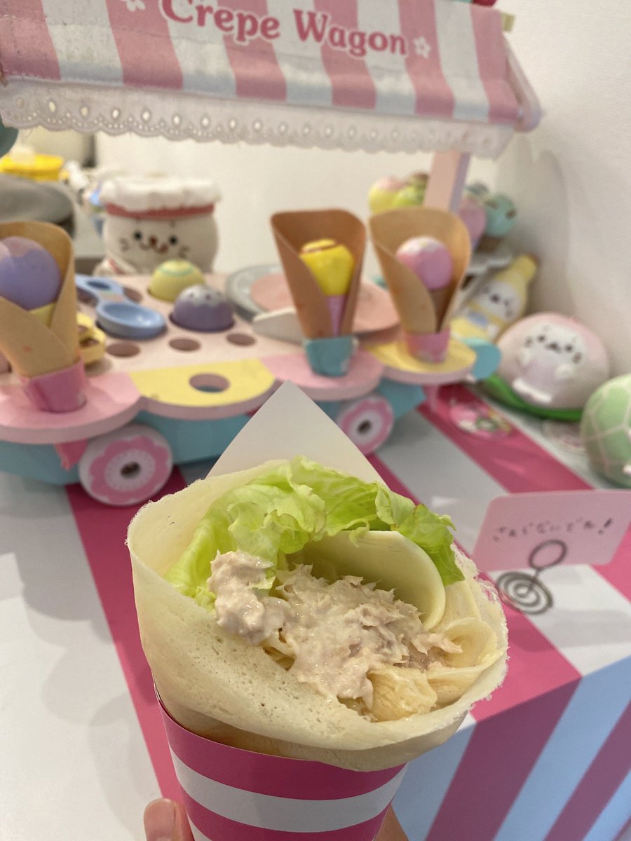 smc0526's tweet photo. さっきかき氷食べたからいつものツナチーズ🐟🧀
#ちろクレープ
#chirocrepes https://t.co/IqQnbBrY0U
