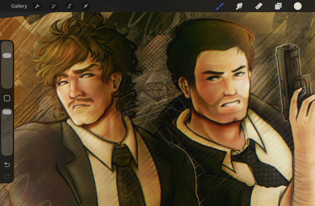 _luxuriosity_'s tweet photo. close up of these two! 
very proud of Kydd specifically since I usually struggle to draw him https://t.co/IXDrv0eO3Z