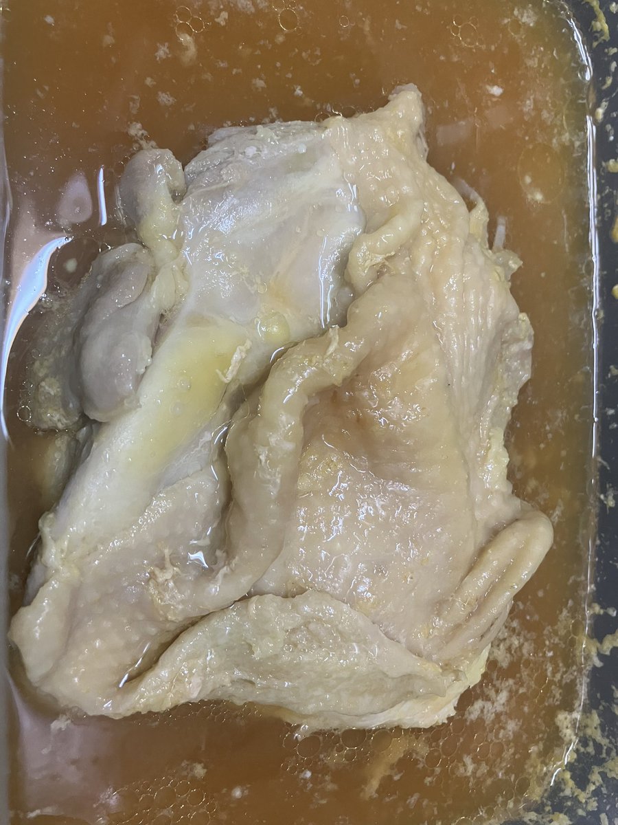 hashimokosan's tweet photo. ファンタオレンジで鶏角煮🍊
コーラ角煮の亜種やし合理性はあるけど見た目のケミカルさで笑う＼(^o^)／
レンチン調理な簡単ズボラ飯な上に余ったファンタ飲めるのが最高☺️ https://t.co/0kOeZZYzPn