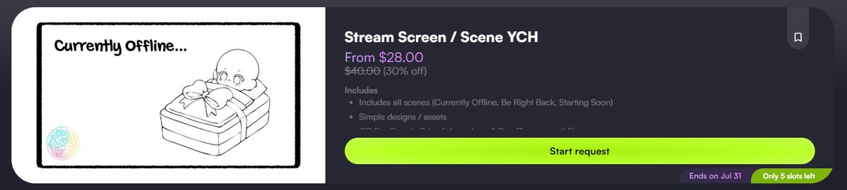 azurisart_'s tweet photo. Someone might want to be my first client on my new service— Stream Scenes for only $28 (3 scenes included) ✨🙏 YCH bases from Zhenzhu &amp; Mr-cactus ~ #vgencomm #vgen #streamscene #streamasset https://t.co/Md5jAA6hOp