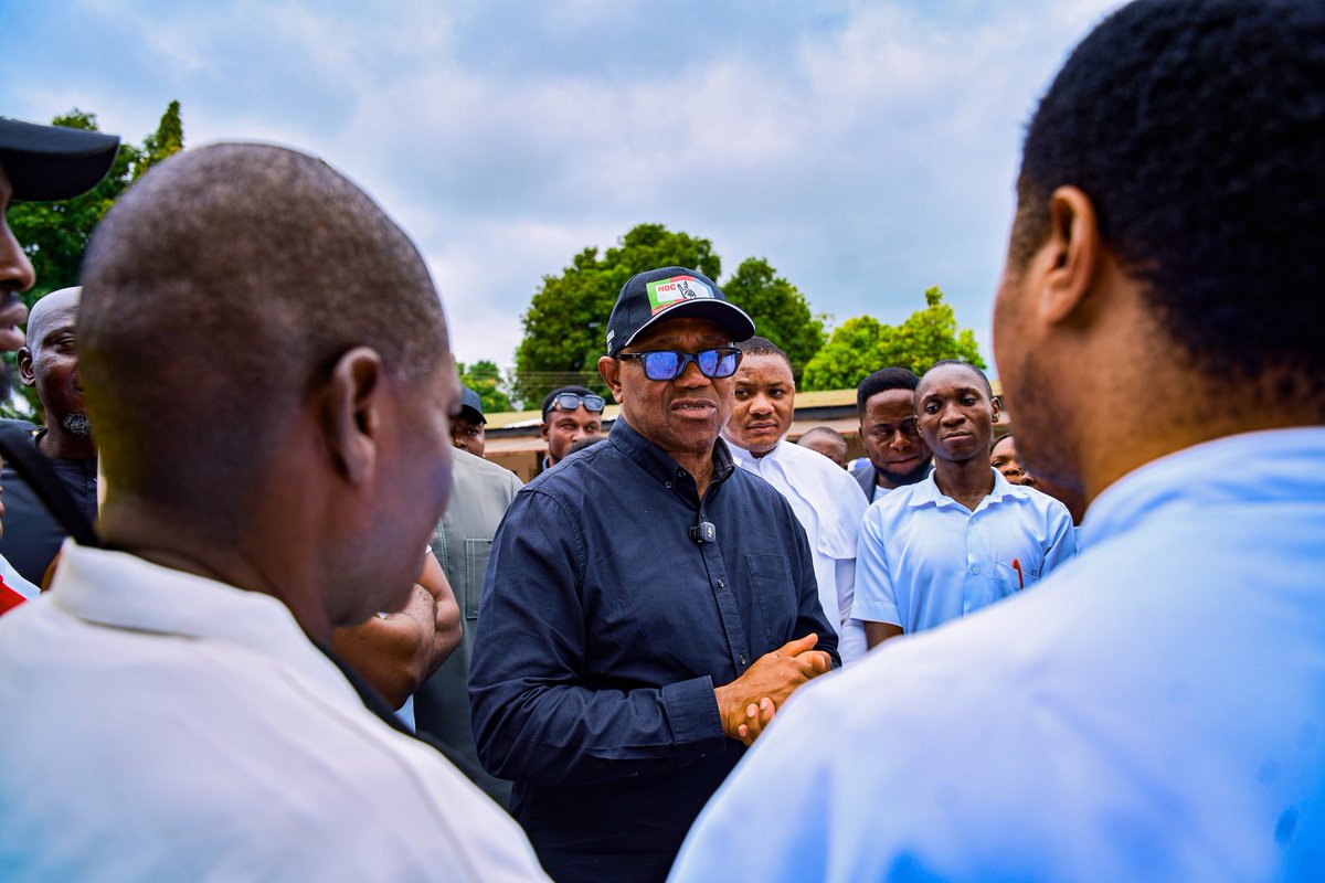 EstherUmoh10's tweet photo. Peter Obi donated 10 million naira to the Catholic maternity hospital, in ogoja https://t.co/lulG7fg9XN