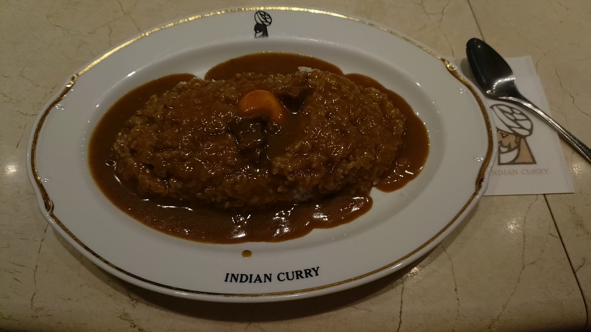 macchan082100's tweet photo. 大阪に来たら
インディアンカレーだろ！！
最高の甘辛カレー！ https://t.co/g9UUchT2td