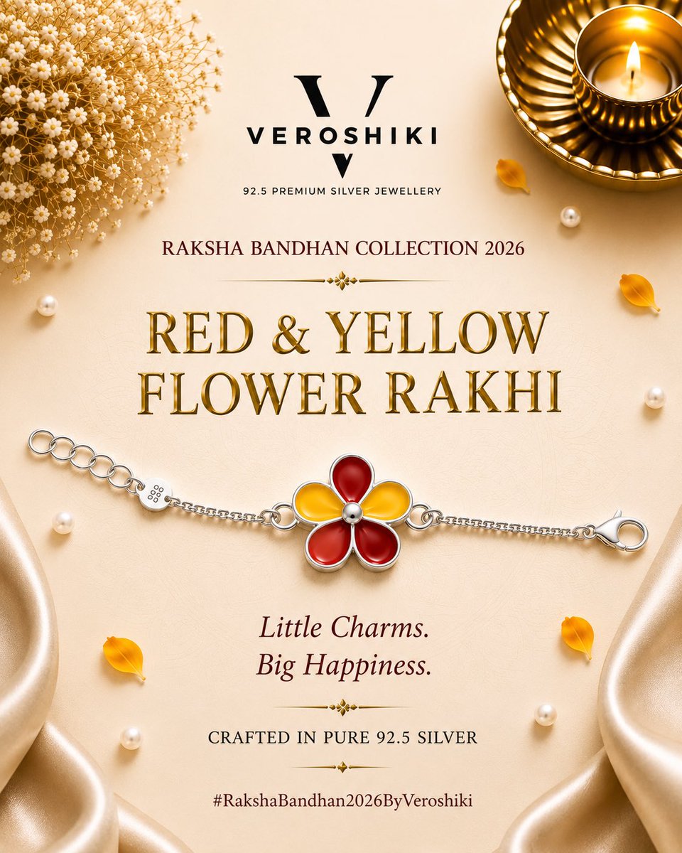 VeroshikiSilver's tweet photo. 🐼🌈✨ Cute charms, timeless bonds. Crafted in pure 92.5 silver.

#RakshaBandhan #925Silver #WholesaleJewellery #Veroshiki #SilverRakhi https://t.co/TZFi0Faajt