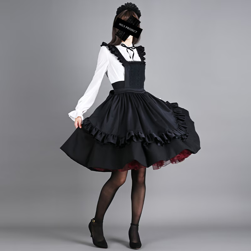 NO.S PROJECT フリルエプロン ホワイト pick up】フリルエプロン 乙女の夢と理想をカタチにした、フリル