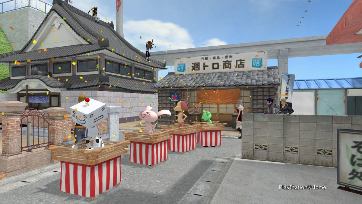 TsubakiJP_VR's tweet photo. すんごい古の、少なくとも小中学生には全く伝わらないであろうメタバースの画像を出しますね、PlayStation HOMEっていうんですけど https://t.co/2fkRLcS3p6