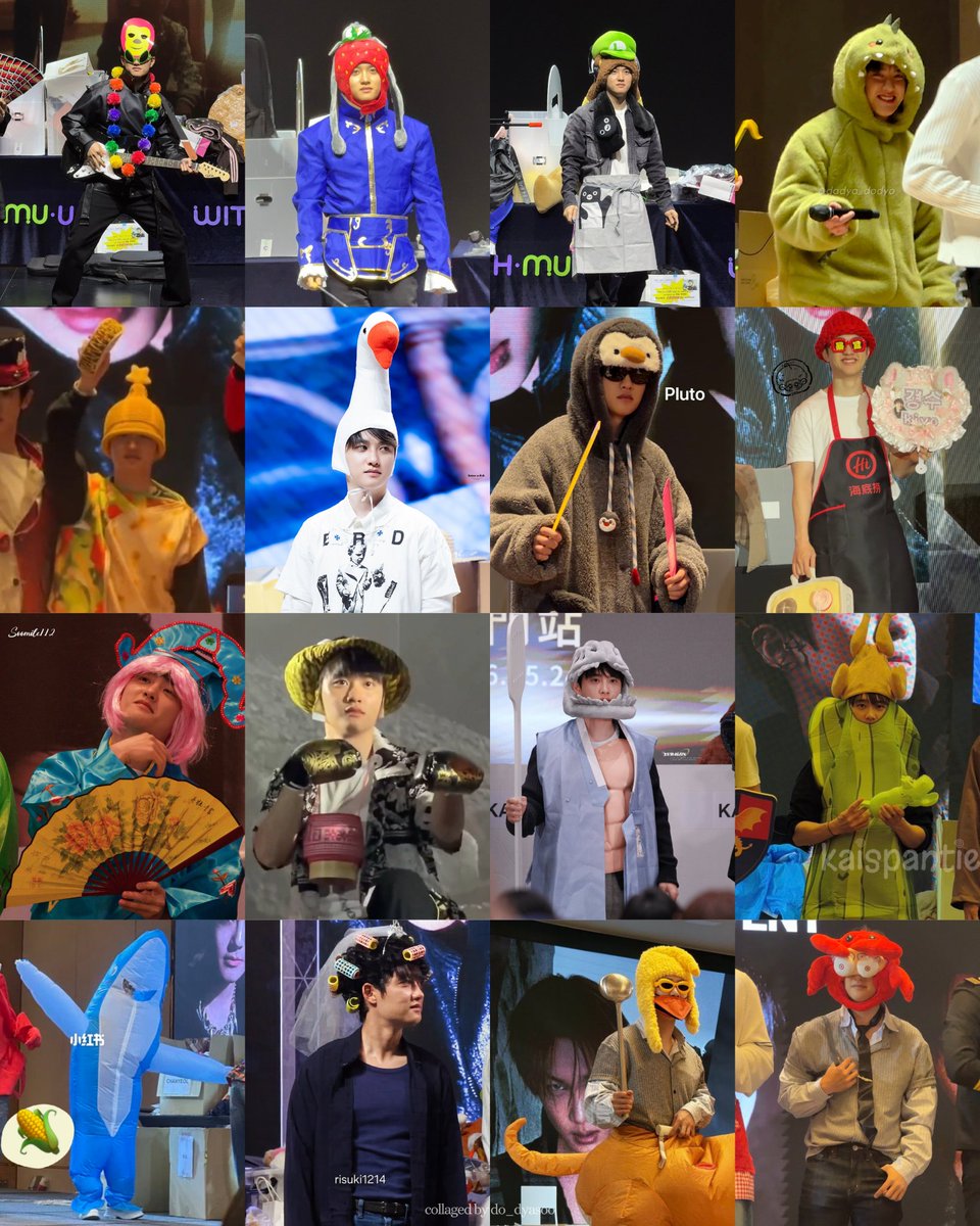 do_dyasoo's tweet photo. Kyungsoo's various 'anomalies' during the Reverxe fansign

He really enjoyed it, he was absolutely hilarious 😭 Thank you for all the cute outfits you’ve given kyungsoo, whether they’re in this collage or not 🤍 https://t.co/r9xHGbU4UN