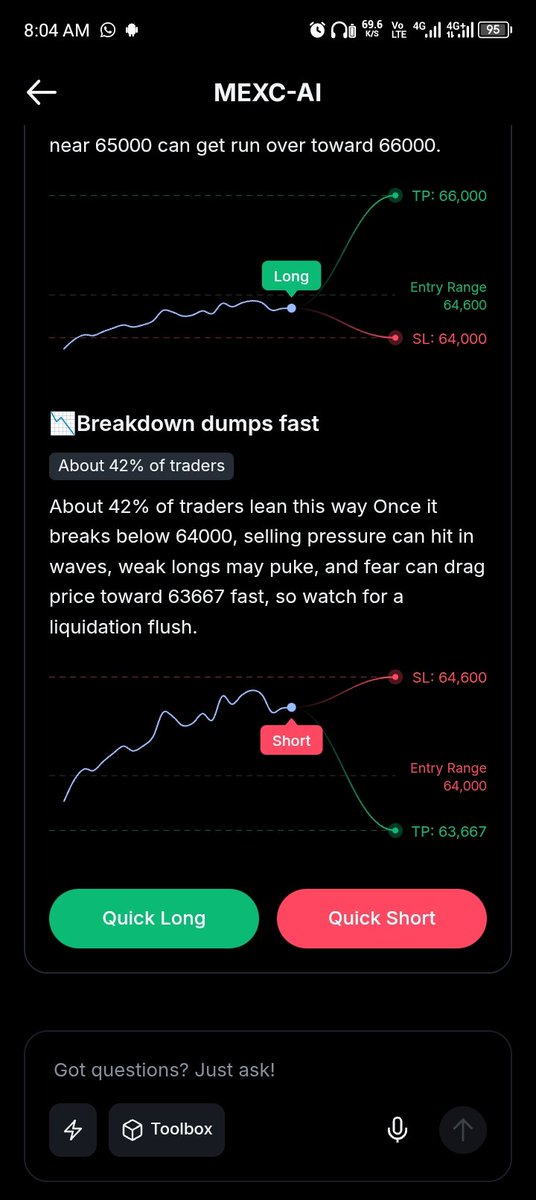 victech200's tweet photo. My prompt: If the U.S. Federal Reserve announces an interest rate cut, automatically open a long BTCUSDT position. 🤖 

Looking forward to seeing AI turn real-world events into trading opportunities. 
#MEXCAI https://t.co/e0XdFTEeBN