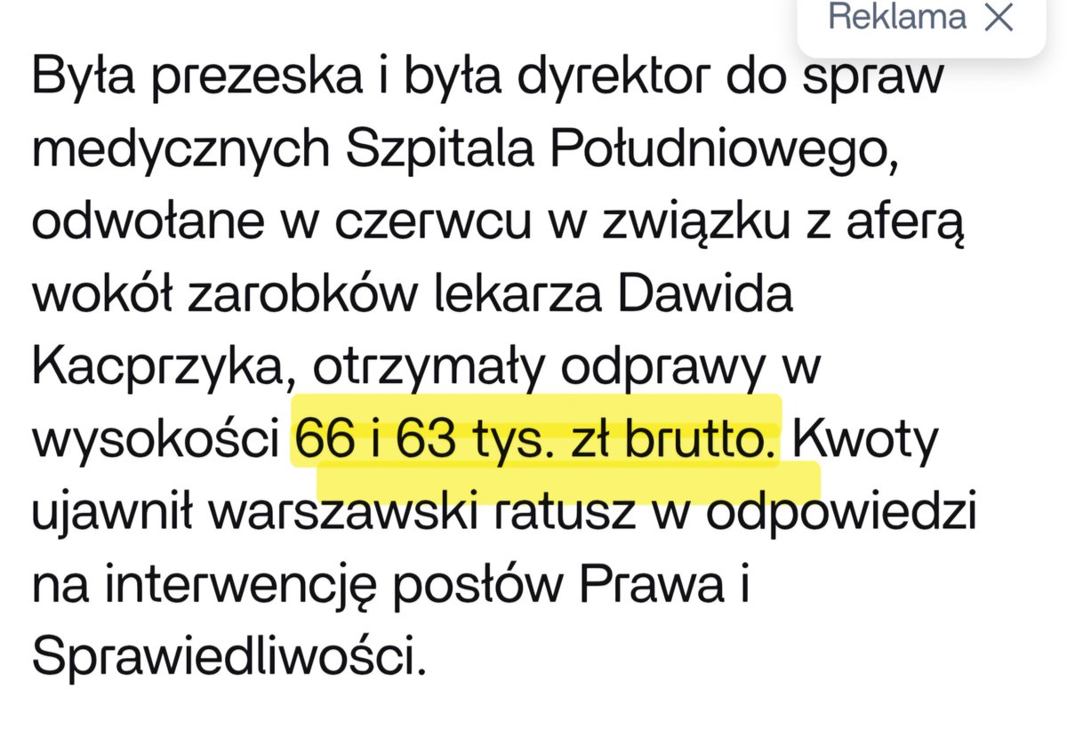 carramba8's tweet photo. Odwołane szefowe Szpitala Południowego dostały wysokie odprawy.

Panie @trzaskowski_ , wstydu pan nie masz.

https://t.co/M5leGdDe16 https://t.co/5MsPJErx68