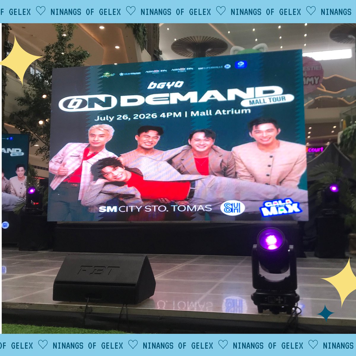 ninangsofgelex's tweet photo. And we’re in!

BGYO OnDEMAND BATANGAS
#BGYO @bgyo_ph #GeLex #BGYO_Gelo #NinangsofGeLex https://t.co/ZC16qtrihl
