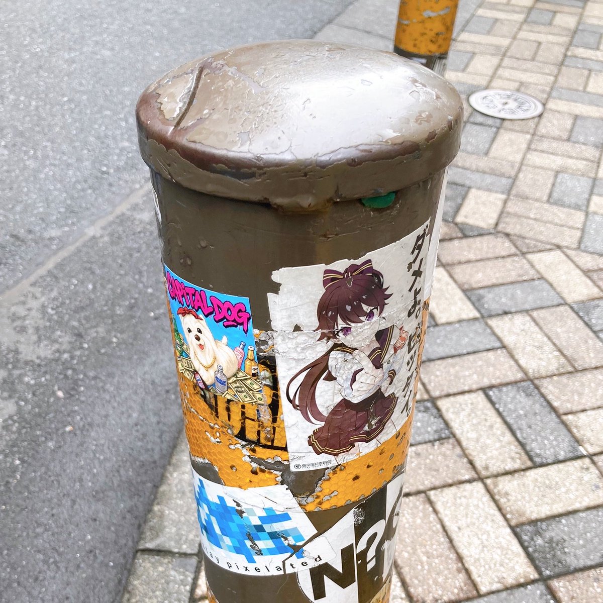 Rlyea's tweet photo. 資本主義社会の犬、渋谷パトロール https://t.co/StXLdruj1S