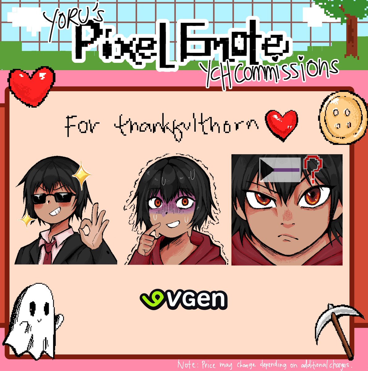 masterashomon's tweet photo. First pixel emote comm successful delivery😌🫶 for @sharkjade thank you so much again for trusting me had so much fun doing this❤️
#commission #emotecomm #vgencomn https://t.co/6MLepdiuy3
