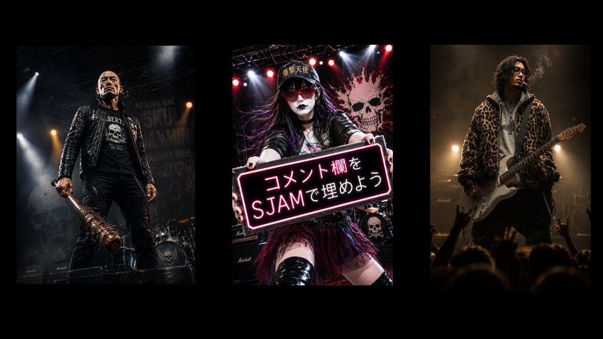 evilkewoai's tweet photo. 7/26(日)#SAJAM
イビルキックAIセットリスト
OPSE:パレット
1:イビル行進曲
2:記憶喪失
3:僕は自転車
MC
4:MONSTA GATE(CSDcover)
5:レッツゴージャスティン
6:315
ゲストとしてステージにkojirouさんとテンジロウさん(BACK LINE)に来てもらいました。あの2人居ないと寂しいから
next7/28 https://t.co/4oGDlWfeCE
