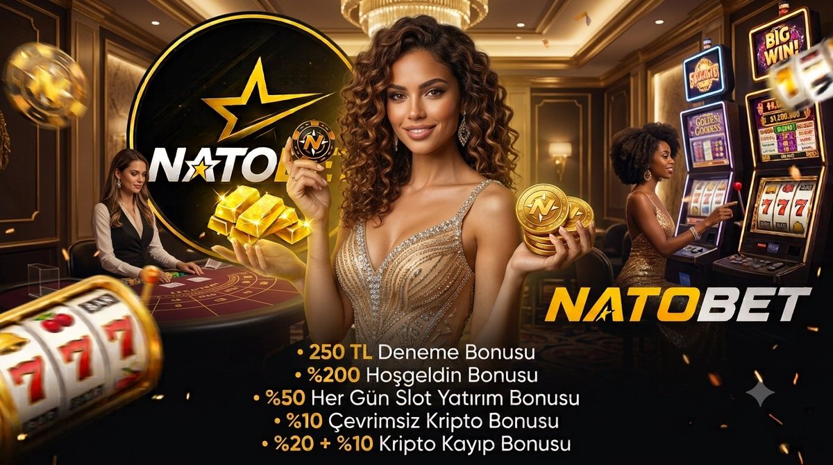 yoldassim's tweet photo. Casino dünyasının en kazançlı kapısı Natobet! 🌟🚀

Jojobet ve Casibom kullanıcılarına özel dev sürprizler:
✨ 250 TL Deneme Bonusu
✨ %200 Hoşgeldin Bonusu

📌 https://t.co/ZNxMkXKnZS

#natobet #casibom #jojobet #gamdom #denemebonusu https://t.co/zhF0u1He89