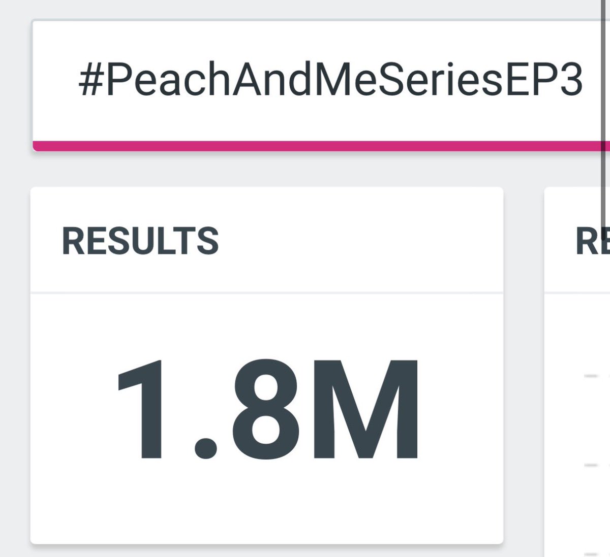 trendforppwth's tweet photo. 1.8M✅✅

หนึ่งจุดแปดแล้วค่าทุกคนนน 

 #PeachAndMeSeriesEP3 https://t.co/W151O7Qlmz