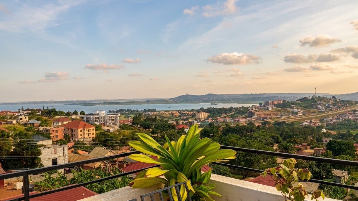 rosanegraKLA's tweet photo. Imagine waking up to this every day — stunning panoramic views of Lake Victoria, the cityscape, and rolling hills from our terraces.Peace, beauty, and serenity in every direction.Rosa Negra Hotel, Kigo — Where luxury meets nature. #RosaNegraHotel #LakeVictoriaViews #Kigo #Uganda https://t.co/PNfCRdqSia