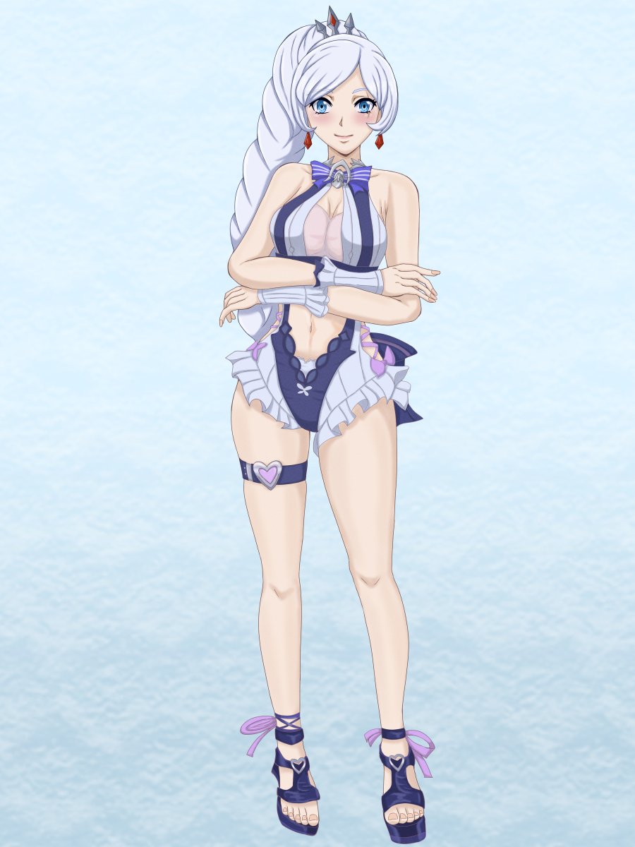 story_if's tweet photo. Weiss Schnee with ZZZ Vivian Summer Skin
RWBY/ワイス・シュニーの水着コスチューム https://t.co/xJfYt0M17B