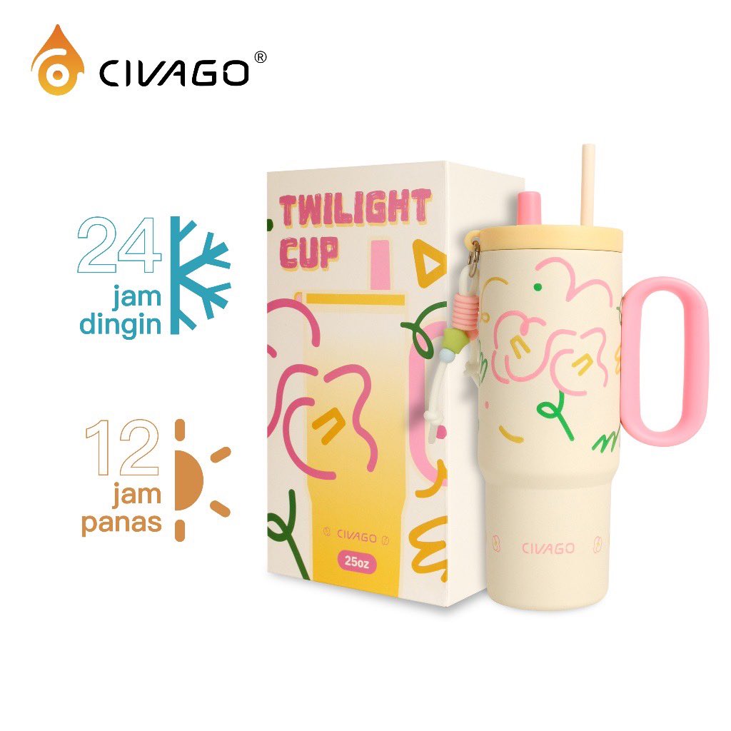 cffe_icee's tweet photo. rekomendasi tumbler tahan dingin 2 4 jam🫰🏻 warna nya juga banyak pilihan gemes gemezzz😍 https://t.co/cW9OOp9SWX