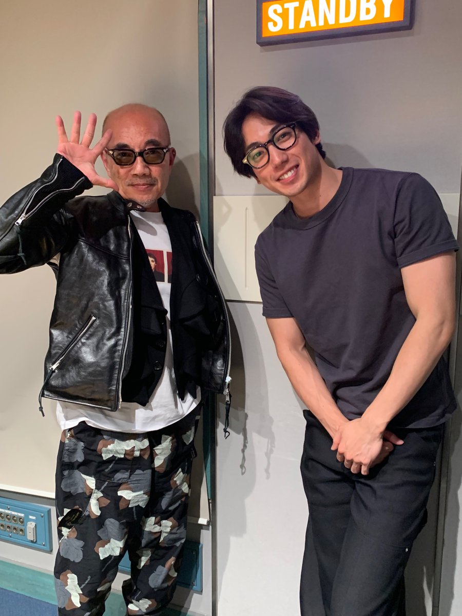 tukiyo954's tweet photo. 30歳と70歳。俳優2人の密な会話も、いよいよ今宵が最終話🌒 #有澤樟太郎 さんをお招きしてお送りする #TBSラジオ 『 #竹中直人 〜月夜の蟹〜』は、このあと夕方5時30分から！ #月夜の蟹 #皆川玲奈 #ミュージカル民王 #tukiyo954 #radiko https://t.co/fxalGl3P9s