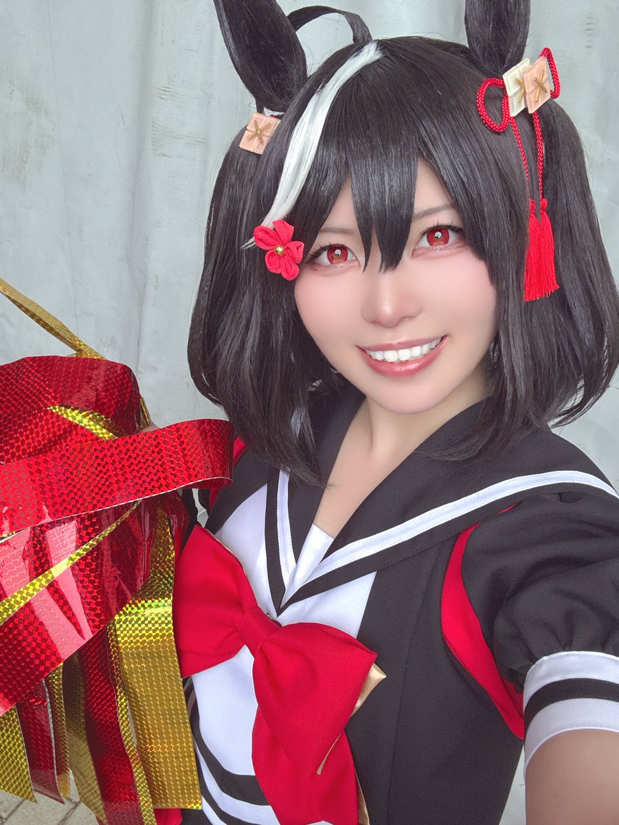 chitamazon's tweet photo. 撮影ありがとうございましたー！！
チアキタ衣装ほんとに可愛い！！！
頑張ってよかった😭😭♡
ままにも感謝！！！！

#WF2026S #WF2026Sコスプレ https://t.co/FGmJxHL620