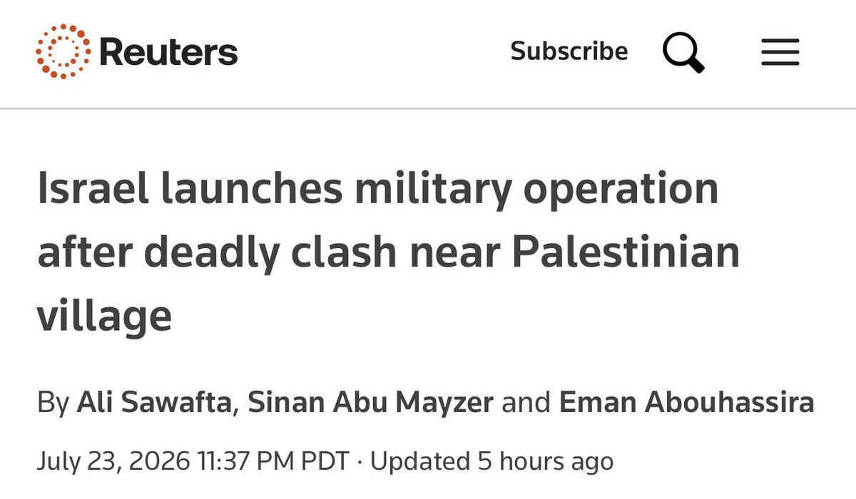 AssalRad's tweet photo. What a weird way to say Israel is carrying out pogroms against Palestinians in the occupied West Bank. https://t.co/3kQSIJ3g6r