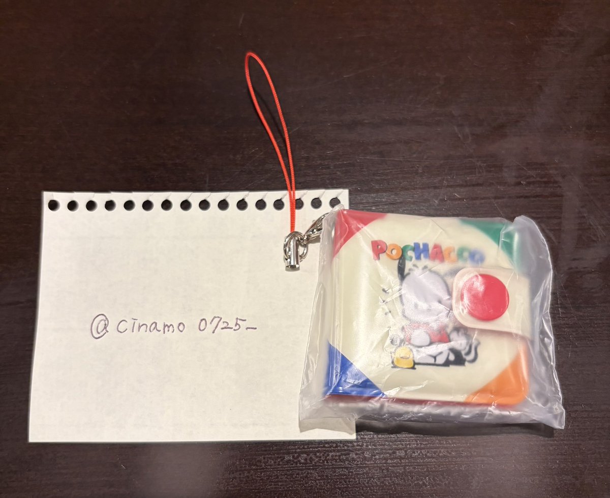 cinamo0725_'s tweet photo. 交換】サンリオ　シークレットビニールウォレット風ミニミラー

譲:ポチャッコ

求:シナモン

郵送交換希望しております📮
 お気軽にお声がけください🙇🏻‍♀️！ https://t.co/iNA9JQZdIs