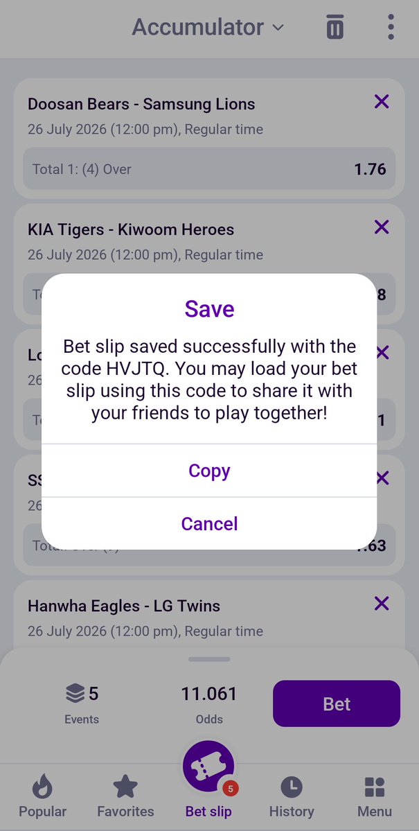 Sportsbet001's tweet photo. +11 Odds early Lunch shall be served 🔥🔥🔥🔥🤑
🎯 HVJTQ
#Helabet 
~No Tax
~Free Withdrawals
~Best Bonuses 

Create Account Now 👉🏾 https://t.co/DzI7c9shkL
Use Promocode SPORTSBET to enjoy instant Bonuses upto 20,000 to Bet &amp; Withdraw 💯✅ https://t.co/tIPDFBF1Cy