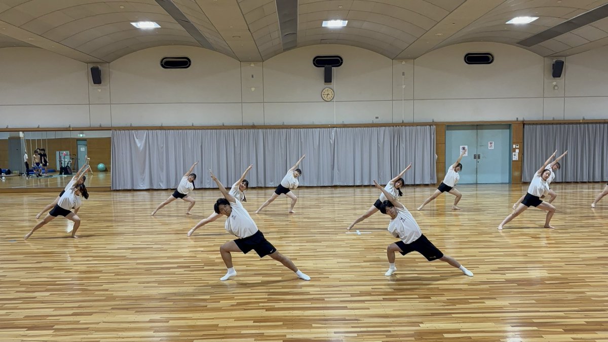 NSSU_GymClub's tweet photo. 7月24日(金)に健志台キャンパスにて前期発表会を行いました🎶

今回の前期発表会で得た経験や見つけた課題を今後の活動に���げ、さらなる成長を目指し部員一同、日々精進してまいります🤸
応援のほど、よろしくお願いいたします💪

#nssu #日体大 #体操部 #バク転 https://t.co/g1BgrIUiBf