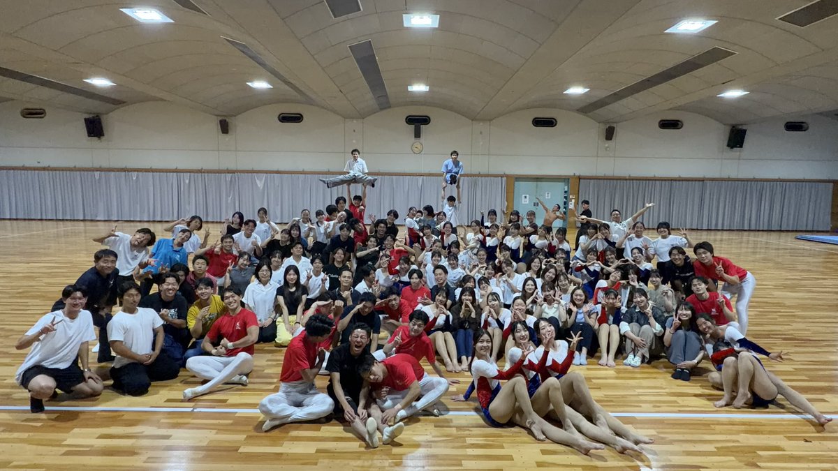 NSSU_GymClub's tweet photo. 7月24日(金)に健志台キャンパスにて前期発表会を行いました🎶

今回の前期発表会で得た経験や見つけた課題を今後の活動に���げ、さらなる成長を目指し部員一同、日々精進してまいります🤸
応援のほど、よろしくお願いいたします💪

#nssu #日体大 #体操部 #バク転 https://t.co/g1BgrIUiBf