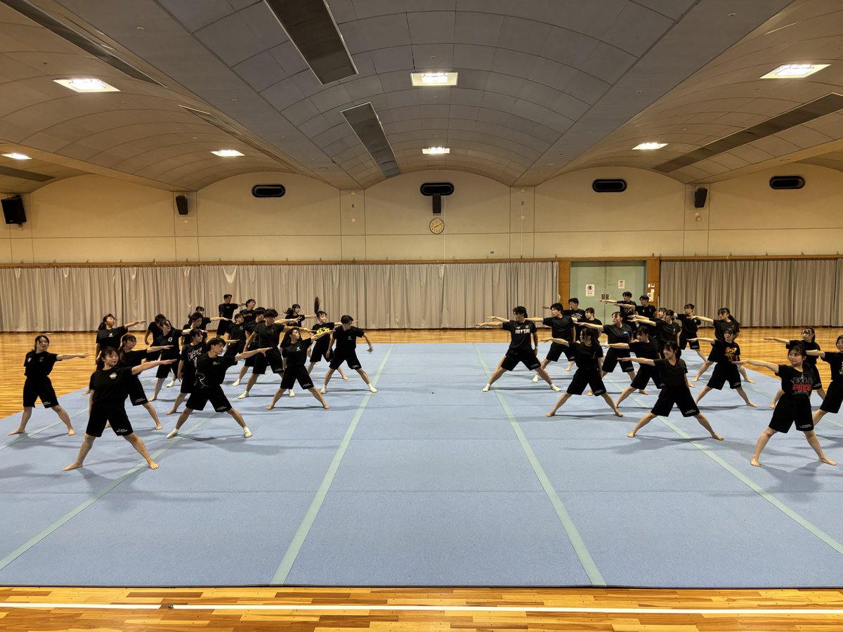 NSSU_GymClub's tweet photo. 7月24日(金)に健志台キャンパスにて前期発表会を行いました🎶

今回の前期発表会で得た経験や見つけた課題を今後の活動に���げ、さらなる成長を目指し部員一同、日々精進してまいります🤸
応援のほど、よろしくお願いいたします💪

#nssu #日体大 #体操部 #バク転 https://t.co/g1BgrIUiBf