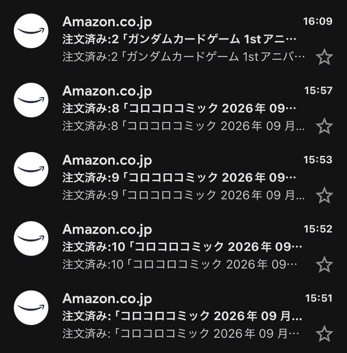 6vbveeVS's tweet photo. コロコロ無限に買えるけどキャンセルなりそう https://t.co/7c2Brs3Epq