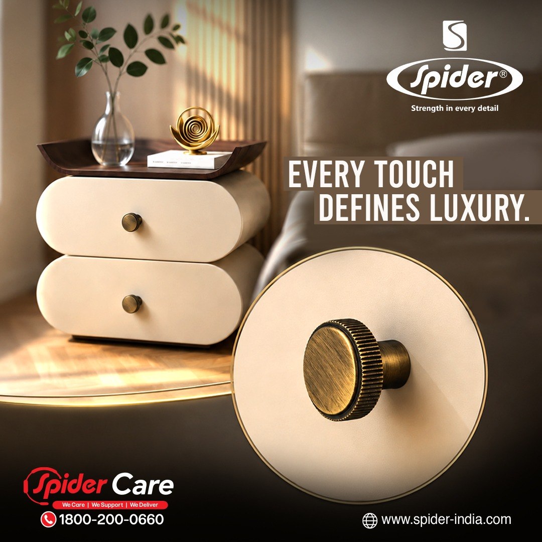 ibais_hardware's tweet photo. SPIDER METAL PRODUCTS PVT. LTD. | Aligarh 🏢
EVERY TOUCH DEFINES LUXURY - Premium Furniture Knobs & Handles
Mr. Shobhit Agarwal - +91 89370 00555
WhatsApp: https://t.co/VvQ4zzyQU1
.
#SpiderMetalProducts #SpiderHardware #CabinetKnobs #FurnitureFittings #HardwareFittings https://t.co/Dk2BFM5kaj