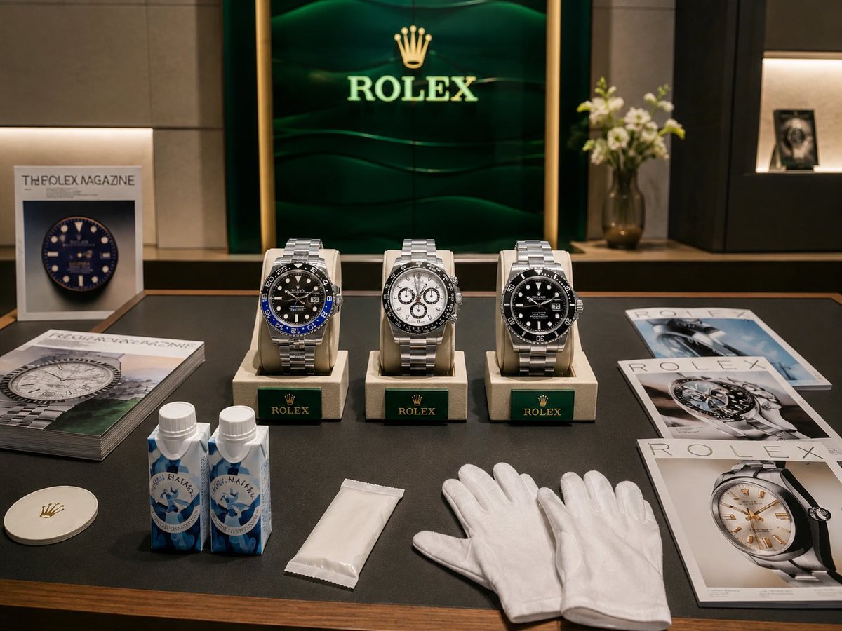 rolex_sapporo's tweet photo. ロレックス人気は札幌でも異常なほど。2時過ぎには初めての整理券で20人待ち、スタッフからは「今日中のご案内は難しいかもしれません」と案内された🥲
写真は所持品AIのイメージ
#Rolex
#ロレックス
#正規店 https://t.co/mrPJ0vxVtS
