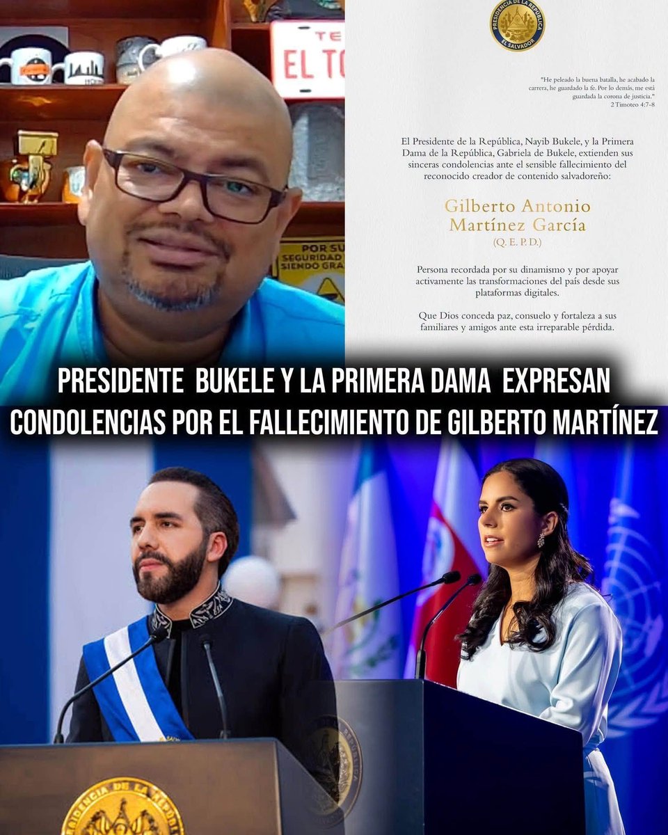 ElTrompudo2022's tweet photo. 🚩 EL DICTADOR BUKELE Y SU MUJER, LAMENTAN LA MUERTE DEL "CRIATURO TÓXICO".

Pero nunca lamentaron la muerte de cuatro niños pequeños en los centros penales.

Nunca se lamentaron por las cerca de 8 mil desapariciones desde el 2019 ( "Sin cuerpo no hay delito" ).

Nunca han dicho nada sobre los más de 500 reos fallecidos en los centros penales (la mayoría por torturas).

Nunca se lamentaron por los 15 fallecidos, víctimas de la estafa gubernamental a COSAVI, que murieron esperando recuperar su dinero. 

Nunca se han lamentado por los 37000 ancianos que esperan su pensión básica universal desde hace tres años.