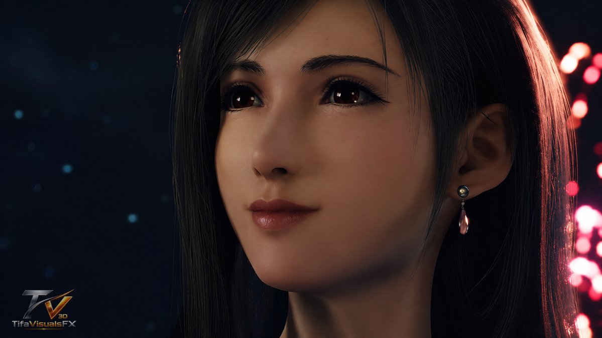 TifaVisualsFX's tweet photo. The magnificent face of the beautiful Tifa Lockhart. Model 3D Blender: FF7 Rebirth  
#FinalFantasyVII #FF7Remake #FF7Rebirth #FF7Revelation #SquareEnix https://t.co/viD9YjfjDw